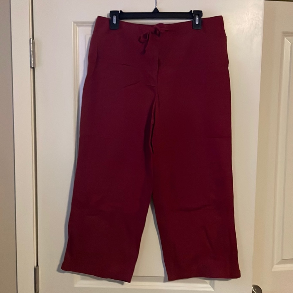 New York & Co. Red Drawstring Pants